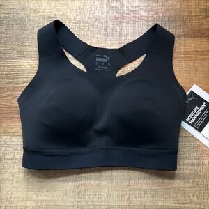 NWT! PUMA High Impact Sports Bra Sz Small DryCell Moisture Management Black